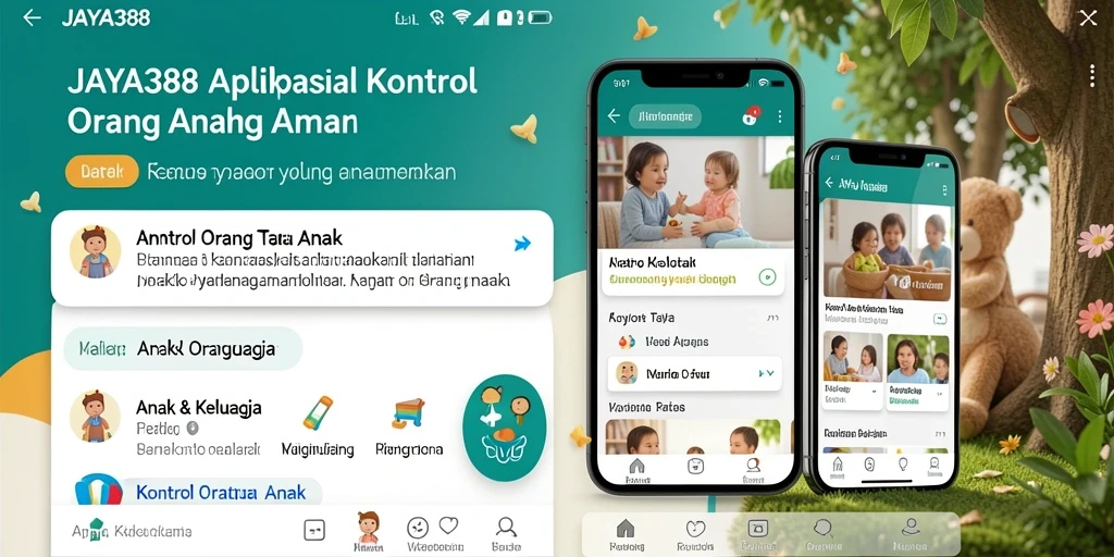 Antarmuka JAYA388 yang intuitif untuk kontrol orang tua.