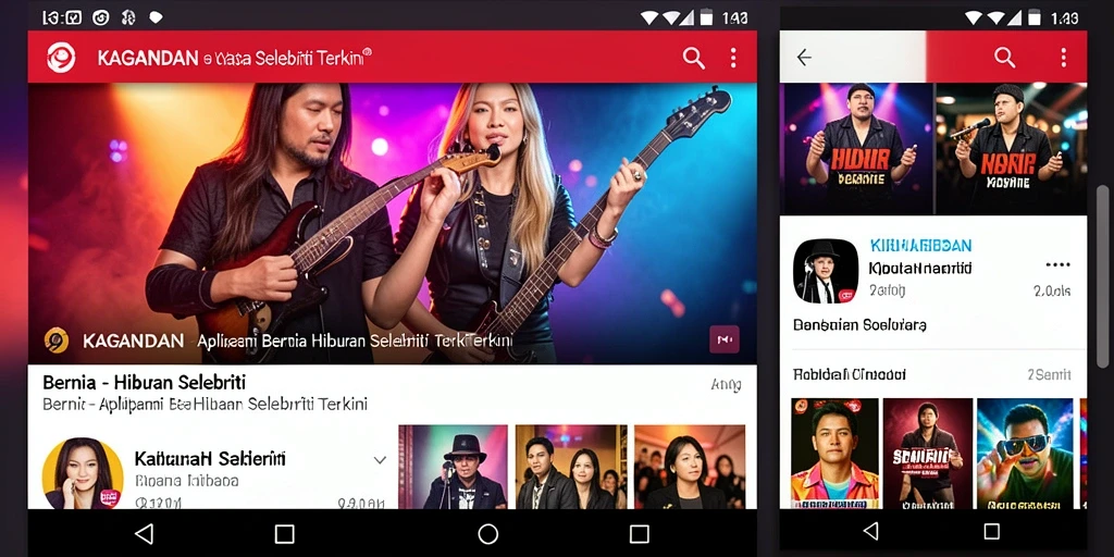 Antarmuka KAGANDAN yang modern dan informatif.