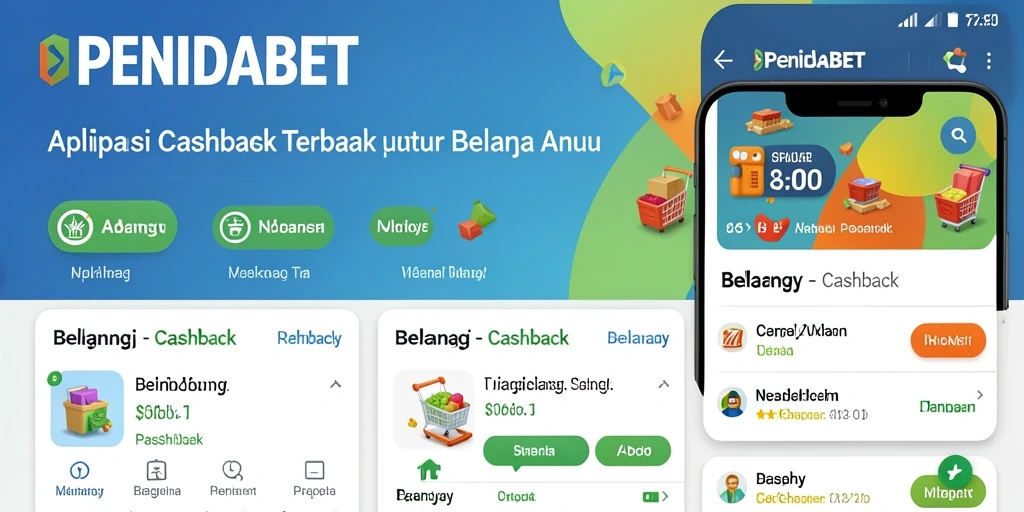Antarmuka aplikasi PENIDABET yang mudah digunakan untuk cashback.